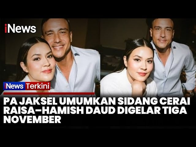 Raisa Ajukan Cerai ke Hamish Daud: Sidang Perdana 3 November 2025, Apa Pemicunya?
