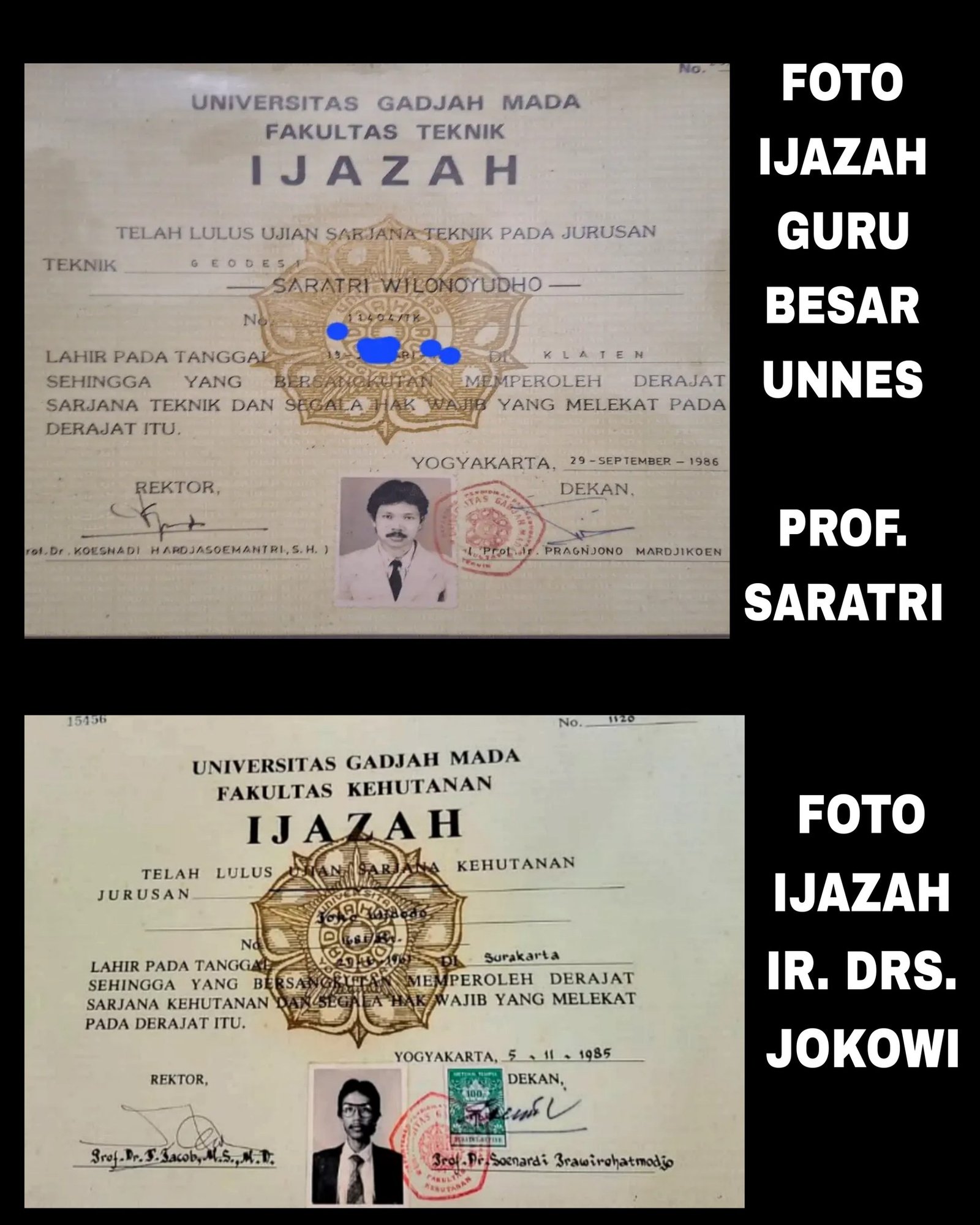 Ijazah UGM 1986 Prof. Saratri Unnes: 4 Perbedaan Mengejutkan yang Bikin Heboh!