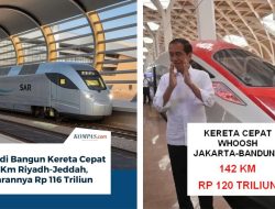 Arab Saudi Bangun Kereta Cepat 1.500 Km, 10x Lebih Panjang dari WHOOSH Indonesia!