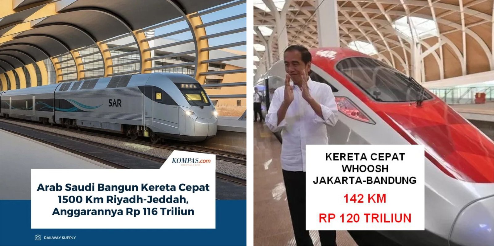 Arab Saudi Bangun Kereta Cepat 1.500 Km, 10x Lebih Panjang dari WHOOSH Indonesia!