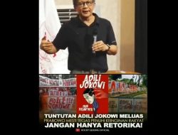 Rocky Gerung Bongkar Skandal Whoosh: Jokowi Harus Diadili, Ini Alasannya