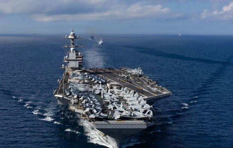 AS Kirim Kapal Induk USS Gerald Ford: Operasi Anti-Narkoba atau Persiapan Serang Venezuela?