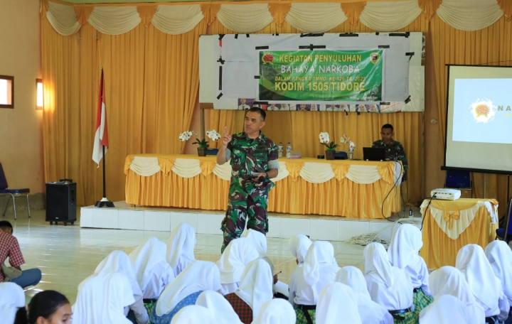 Waspada! TMMD ke-126 Ungkap Ancaman Narkoba yang Mengintai Pelajar di Tidore