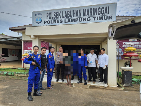 Dikejar 2 Jam di Laut, Pencuri Kapal Nelayan Lampung Timur Akhirnya Ditangkap!