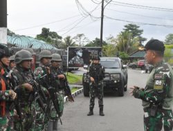 Dandim 1710/Mimika Turun Langsung, Ini yang Ditemukan di Jalan Trans Nabire Iwaka