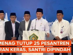 Kemenag Tutup 25 Pesantren Radikal, 5.077 Santri Ini Alihkan ke Jalan Moderat