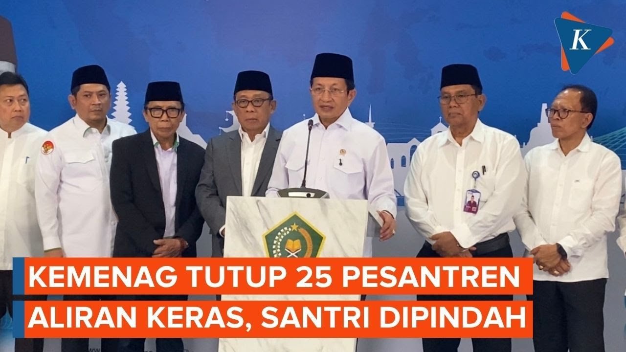 Kemenag Tutup 25 Pesantren Radikal, 5.077 Santri Ini Alihkan ke Jalan Moderat