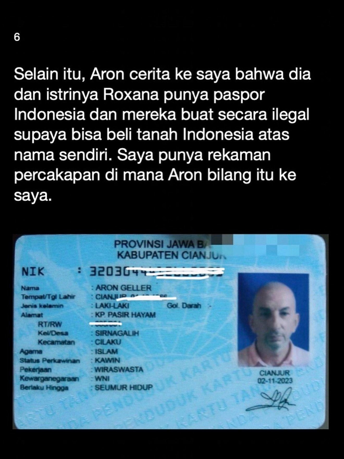 Viral KTP Israel di Cianjur Ternyata Palsu, Ini Bukti Pihak Berwenang!