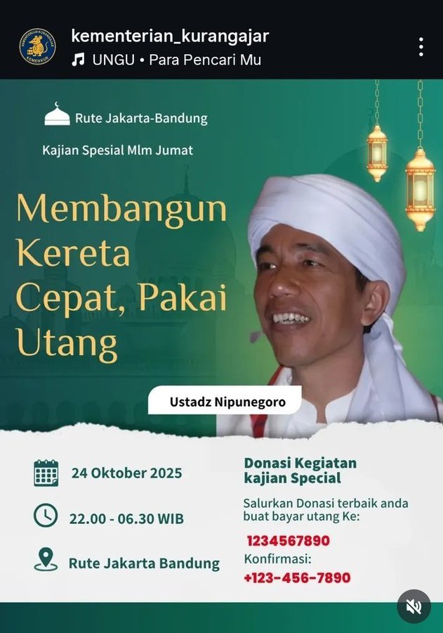 Misteri di Balik Kereta Cepat Jakarta-Bandung: Ustadz Nipunegoro Bocorkan Fakta yang Bikin Heboh!