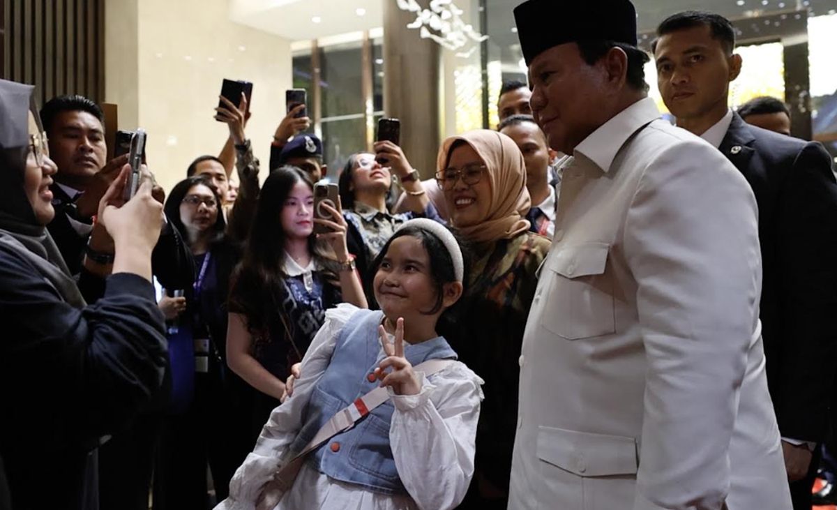 Presiden Prabowo Dibilang Gemoy oleh Anak Kecil di Malaysia, Reaksi yang Terjadi Bikin Senyum