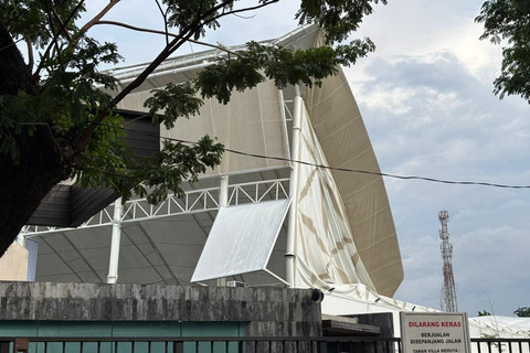 Atap Anwa Racquet Club Ambruk Diterjang Angin, Begini Kondisi Terkini!