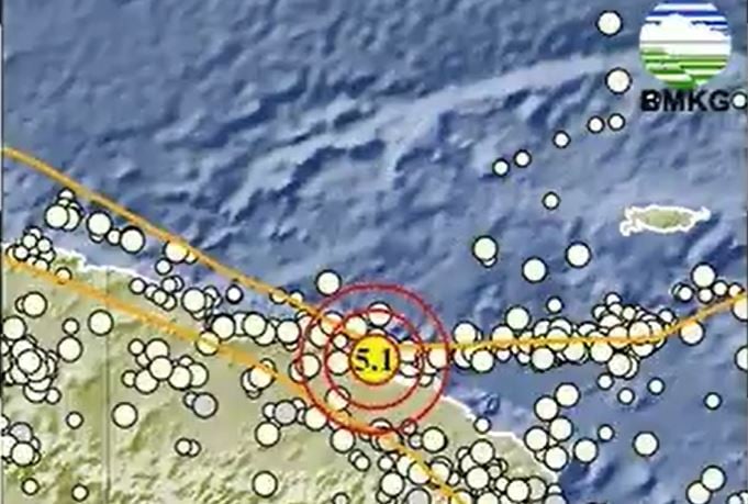 Gempa M 5.1 Guncang Keerom Papua! Cek Dampak & Titik Episenter Terkini