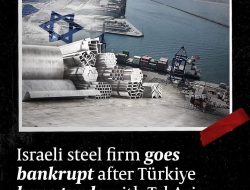 Runtuh! Perusahaan Baja Israel Kolaps Usai Embargo Turki, Utangnya Tembus Rp 500 Miliar