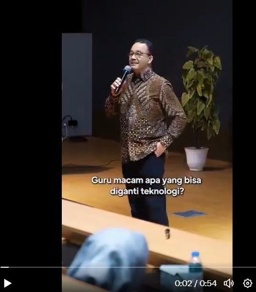 Anies Baswedan Bongkar Rahasia: Guru Jenis Ini Tak Akan Bisa Digantikan AI & Teknologi!
