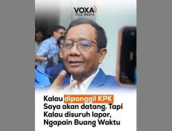 Mahfud MD Bongkar Fakta Mengejutkan Soal Mark Up Proyek Whoosh: Siap Hadir ke KPK, Tapi Tolak Lapor!