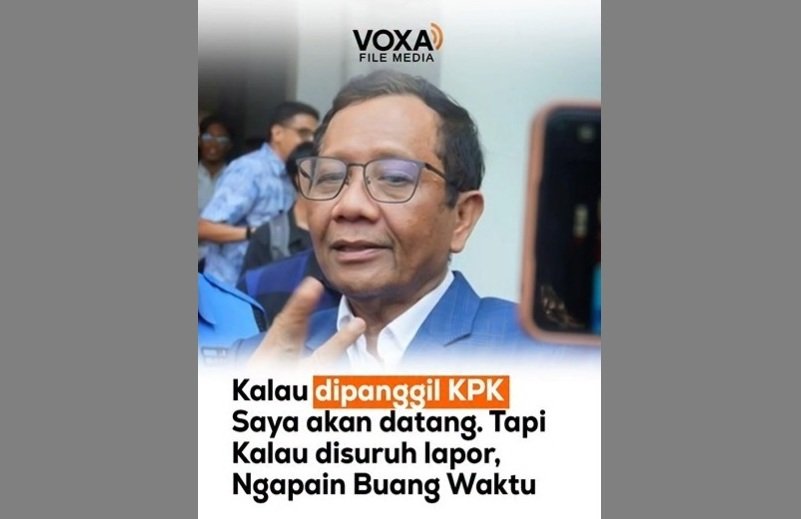 Mahfud MD Bongkar Fakta Mengejutkan Soal Mark Up Proyek Whoosh: Siap Hadir ke KPK, Tapi Tolak Lapor!