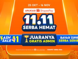 Juaranya Gratis Admin! Ini 3 Promo ShopeePay 11.11 2025 yang Bikin Dompet Aman & Belanja Cuma Rp1.000