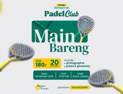 Event Padel Oktober 2025: Kuota HANYA 20 Orang, Buruan Daftar Sebelum Kehabisan!