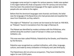 Palestina Bukan Pendatang: Fakta Genetika & Sejarah 3.000 Tahun yang Ditutup-tutupi