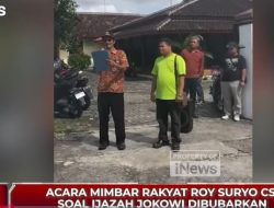 Roy Suryo Ditolak Warga Boyolali, Ini Alasan yang Bikin Geram!