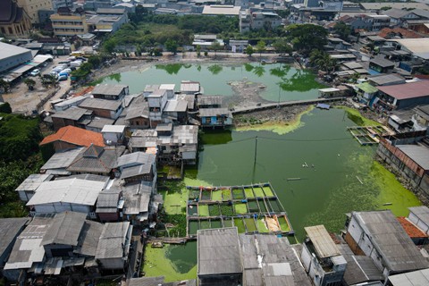 Kampung Apung Kapuk Teko: Potret Getir Warga Jakarta yang Hidup di Atas Air Sejak 1990-an