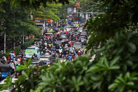 Macet Parah di Museum Sumpah Pemuda, Ini Penyebab yang Bikin Pengendara Mengeluh