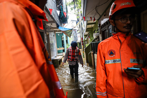 Banjir Kebon Pala Kembali Terjadi, Ketinggian Air Capai 50 Cm!