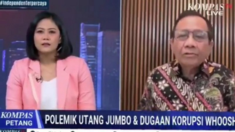 Mahfud MD Bongkar Alasan KPK Takut Usut Korupsi Proyek WHOOSH Rp 120 T: Ini Kata Mantan Menko