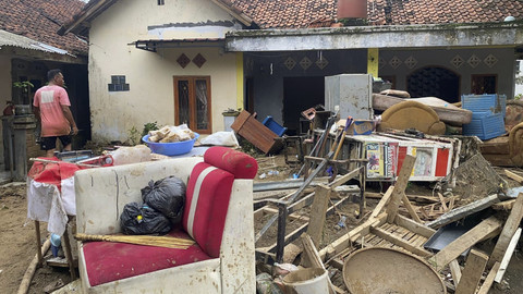 Banjir & Longsor Sukabumi Resmi Darurat, 2.798 Jiwa Terdampak!