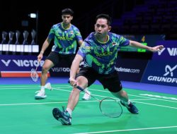 Sabar/Reza Bangkit dari Ujung Tanduk, Gasak Ganda Prancis di Hylo Open 2025
