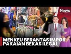 Larangan Impor Baju Bekas Resmi Ditegaskan! Ini Kata Menkeu Purbaya