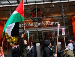 Geger di New York Times! 150+ Kontributor Boikot, Protes Bias Palestina-Israel