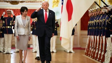 Trump Bingung di Jepang, Ekspresi Kaget PM Takaichi Bikin Heboh!