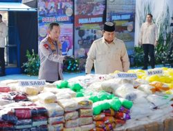 Presiden Prabowo Bikin Kejutan! Pimpin Langsung Pemusnahan Narkoba Rp29,37 Triliun