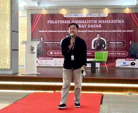 Rahasia Kuasai Jurnalisme Data & Videografi: Bekal Mahasiswa Unila Bongkar Isu Ekonomi & SDGs