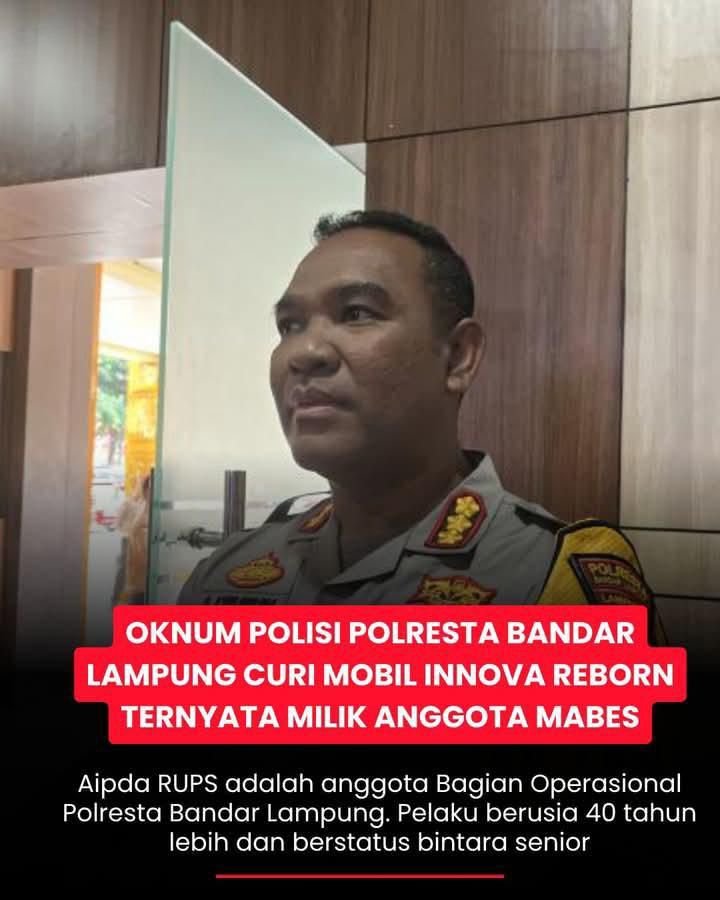 Oknum Polisi AGM Tega Curi Mobil Rekan Sendiri, Ini Modus dan Kronologi Lengkapnya