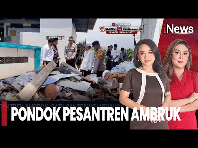 Tragis! Asrama Putri Ponpes Situbondo Ambruk, 1 Santriwati Tewas dan 12 Terluka