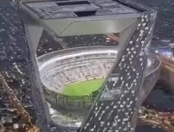 Stadion Langit NEOM: Fakta atau Fiksi? Inikah Stadion Masa Depan yang Menggantung di Ketinggian 350 Meter?