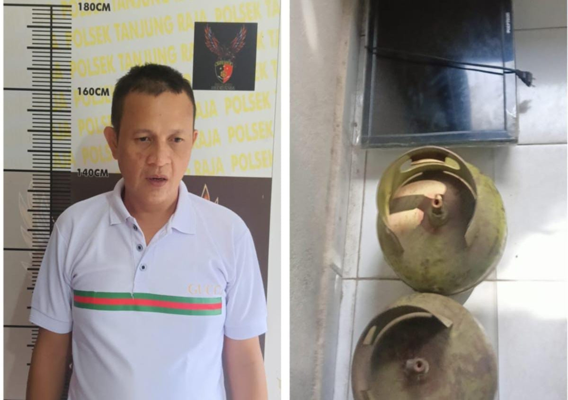 Tega Banget! Pria di Ogan Ilir Curi TV, Tabung Gas, Hingga Pintu Rumah Adik Kandung Sendiri
