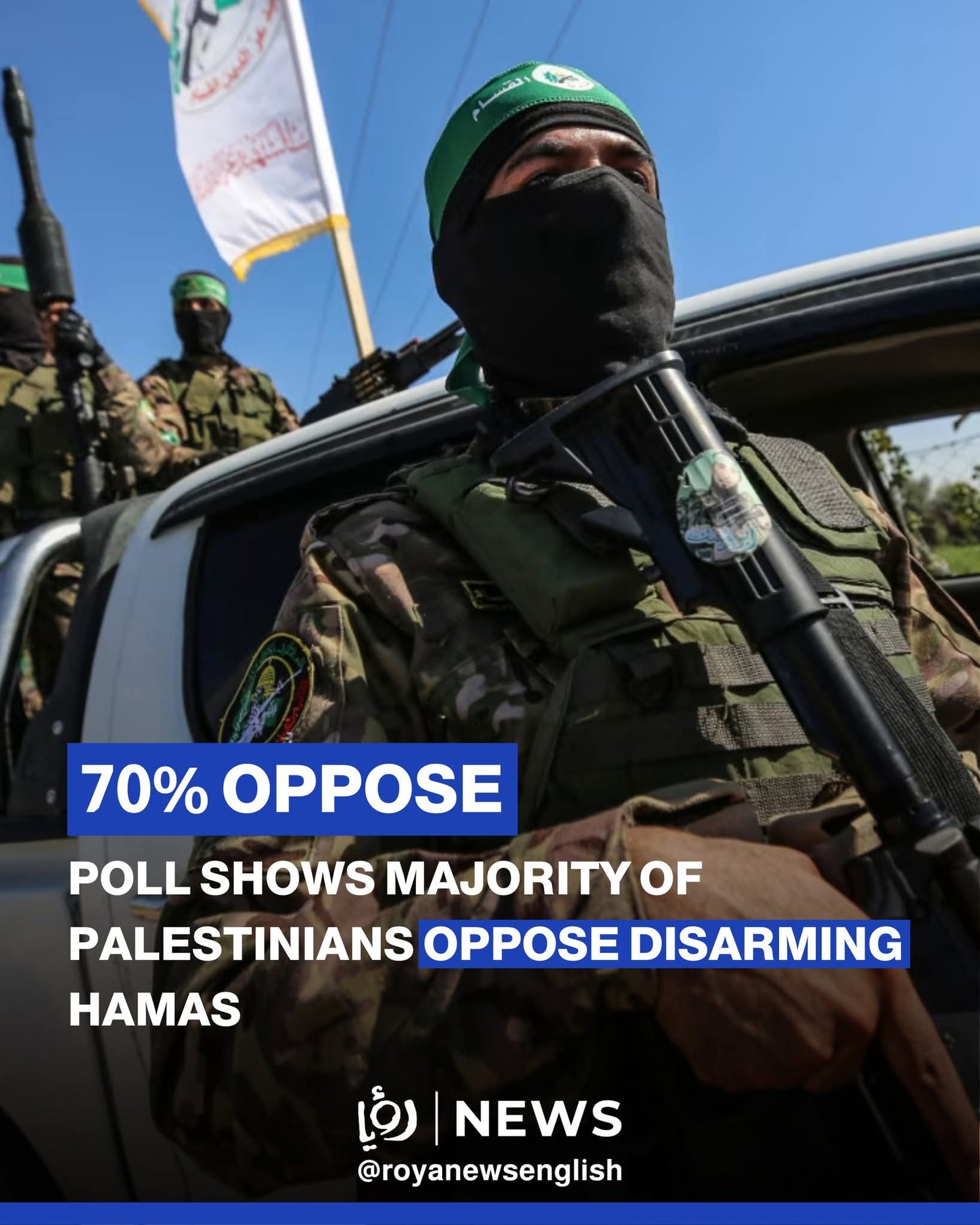 Survei Mengejutkan: 70% Warga Palestina Tolak Pelucutan Senjata Hamas, Mayoritas Juga Tak Percaya Rencana Damai Trump