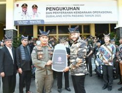 Dubalang Kota Padang Dikukuhkan: 208 Penjaga Adat dengan Motor Listrik, Apa Tugasnya?