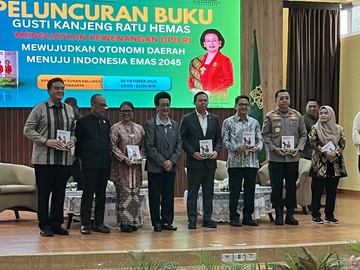 DPD RI Luncurkan Buku Kunci Ini untuk Wujudkan Indonesia Emas 2045, Apa Isinya?