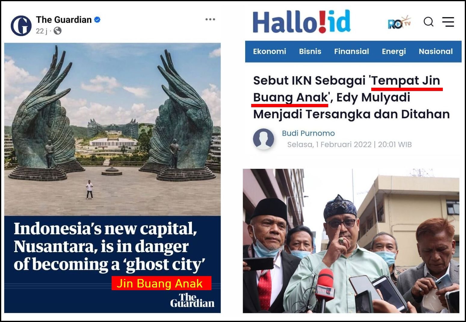 Masa Suram IKN: Dari Jin Buang Anak ke Kota Hantu yang Mencemaskan