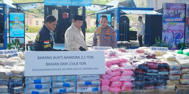 Misteri Ketidakhadiran Gibran di Acara Penting Pemusnahan Narkoba 214 Ton, Banyak yang Bertanya-tanya