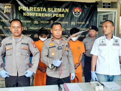Pembacokan di Sleman Berujung Salah Sasaran, Motifnya Bikin Geram!