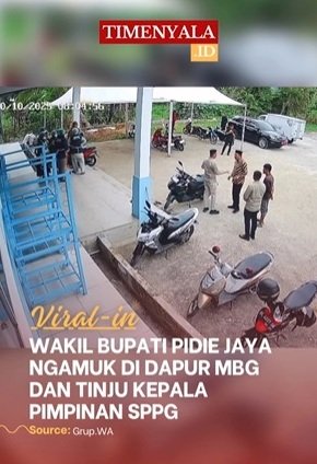Wakil Bupati Pidie Jaya Aniaya Kepala SPPG, Ini Kronologi dan Videonya yang Bikin Geram!