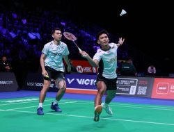 Fajar Alfian / Shohibul Fikri Tembus 8 Besar Hylo Open 2024, Begini Jalannya Laga Sengit 3 Gim