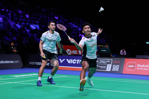 Fajar Alfian / Shohibul Fikri Tembus 8 Besar Hylo Open 2024, Begini Jalannya Laga Sengit 3 Gim