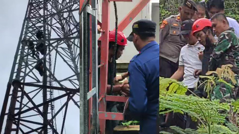 Polisi Tangkap Pencuri Kabel BTS di Puncak Tower, Terancam 7 Tahun Bui!