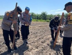 Polres Dumai Gelar Penanaman Jagung Perdana Dukung Swasembada Pangan 2025